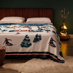 تصویر پتو مادام کوکو طرح Xien Welsoft تکنفره 