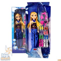 تصویر عروسک فروزن با کفش کد md47 