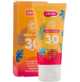 تصویر ضد آفتاب Spf30 حجم 50میل ببک بیوتی مال 