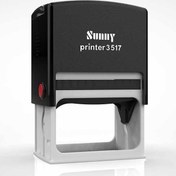 تصویر مهر ژلاتینی مستطیل Sunny 3517 