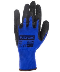 تصویر دستکش ایمنی نووا مدل NTG-9003 ا Nova NTG-9003 Latex Gloves Safety Equipment Nova NTG-9003 Latex Gloves Safety Equipment