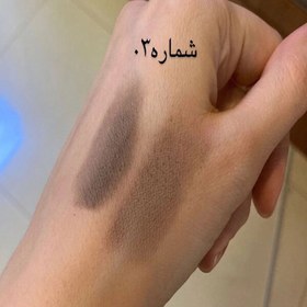 تصویر سایه ابرو دو رنگ این لی - 01 Brow Powder Due INLAY