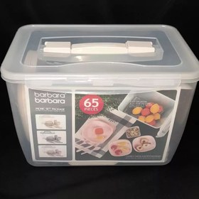 تصویر سبد پیک نیک 65 پارچه 
