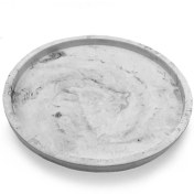 تصویر سینی سنگ مصنوعی گرد مدل لبه بلند 3030 