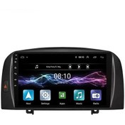 تصویر مانیتور اندروید خودرو هیوندای سوناتا 2009-2006 آلپاین مدل S16 