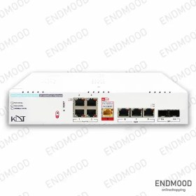 تصویر سوییچ شبکه 10 پورت کی دی تی KP-0406H4SLMT Network switch KDT KP-0406H4SLMT