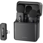 تصویر میکروفون یقه ای بی سیم بویا مدل BY-V3 Combo 