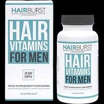 تصویر هیربرست مکمل مو ضد ریزش آقایان HAIRBURST 