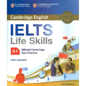 تصویر کتاب زبان کمبریج انگلیش آیلتس لایف اسکیلز Cambridge English IELTS Life Skills A1 کتاب زبان کمبریج انگلیش آیلتس لایف اسکیلز Cambridge English IELTS Life Skills A1