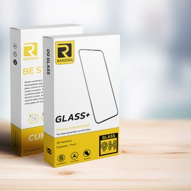 تصویر محافظ صفحه نمایش راندیکا مدل Randika Glass MIX004 مناسب برای گوشی موبایل اوپو A55 بسته چهار عددی 