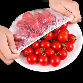 تصویر روکش محافظ غذا کش دار پیلگون 50 عددی Pilgon food protective cover, elastic model, 50 pcs 