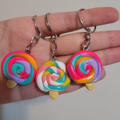 تصویر جاکلیدی بستنی آبنباتی