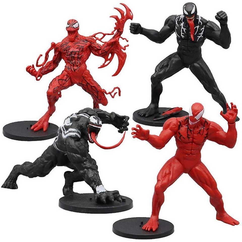 tequilafy Carnage Action Figure, Red Venom Toy, Yamaguchi Carnage