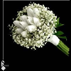 تصویر دسته گل عروس کد 17 