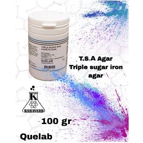 تصویر محیط کشت تی اس آی T.S.A Agar Triple sugar iron agar 