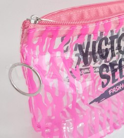 تصویر کیف فانتزی طلقی آرایشی شماره ا Victorias Secret Cosmetic Fancy Bag No1 Victorias Secret Cosmetic Fancy Bag No1