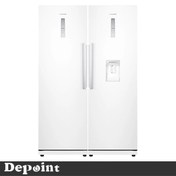 تصویر یخچال فریزر دوقلو دیپوینت مدل D4e Depoint dual refrigerator-freezer model D4e