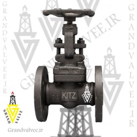 تصویر شیرفلکه سوزنی 1/2 کلاس 150 فولادی فورج GLOBE VALVE 1/2" #150 A105