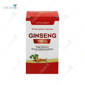 تصویر کپسول نرم ژلاتینی جینسینگ دانا 30 عدد ا Daana Ginseng 100 mg 30 Softgels Daana Ginseng 100 mg 30 Softgels