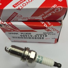 تصویر شمع Denso کوتاه سوزنی ايريديوم پلاتينيوم Toyota ژاپن وارداتی اصلی SK20R11 01210 