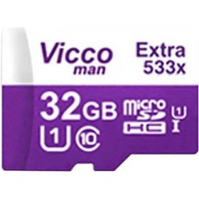 تصویر کارت حافظه 32 گیگ ویکو من مدل Extre 533X microSDHC Extre 533X