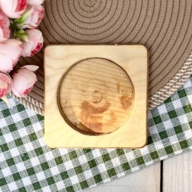 تصویر جا روغنی چوبی 