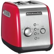 تصویر توستر قرمز دستگاه سرخ کردن نان 5Kmt221Eer Toaster Empire Kitchenaid 