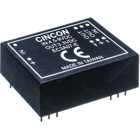 تصویر مبدل ولتاژ سینکون 600 میلی آمپر CINCON EC3A07-E DC/DC IN:4/5-9V OUT:3/3V 