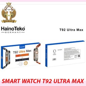 تصویر ساعت هوشمند هاینو تکو مدل T92 Ultra max - تیتانیوم ساعت هوشمند هاینو تکو مدل T92 Ultra max