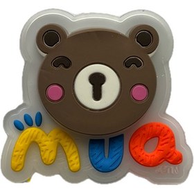 تصویر تکه‌دوزی LED خرسی 