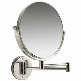 تصویر آینه سرویس بهداشتی هایشنگ مدل بازویی - طلایی Hisheng bathroom mirror with arm model