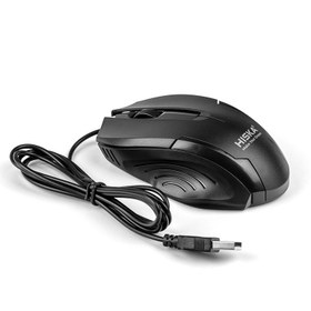 تصویر ماوس با سیم هیسکا مدل HX-MO105 Mouse HISKA HX-MO105