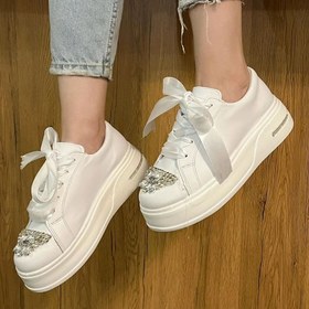 تصویر ونس زنانه عروس جلو نگین - ۳۷ Vans bride