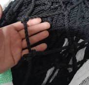 تصویر تور باربند نیسان 3.5 در 4.5 طناب باف مشکی 