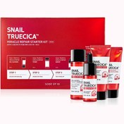 تصویر کیت تروسیکا سام بای می - تونر تروسیکا 30میل ا Somebymi Snail Truecica miracle Repair Starter kit (4 items) Somebymi Snail Truecica miracle Repair Starter kit (4 items)