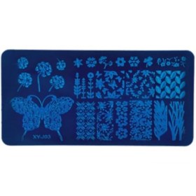 تصویر شابلون فلزی ناخن 