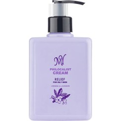 تصویر مای کرم مرطوب کننده ریلیف حاوی لاوندر و عصاره گل شاه پسند 300 م ل MY philocalist cream relief verbena & lavender 300 ml