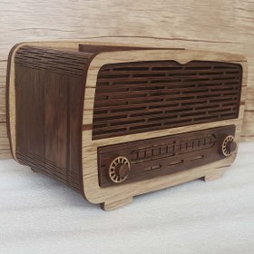 تصویر جا دستمال کاغذی طرح رادیو tissue box Radio