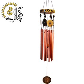 تصویر بادزنگ چوب و فلز کد 0798 