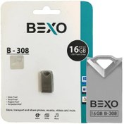 تصویر فلش مموری بکسو مدل B-308 USB2.0 ظرفیت 64 گیگابایت - نقره ای / مادام العمرشرکت داده پردازی آواتک 