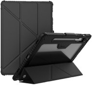 تصویر کیف محافظ بامپردار تبلت سامسونگ اس 9 پلاس نیلکین Nillkin Bumper Leather cover case Pro Multi-angle folding style Samsung Galaxy Tab S9 Plus 