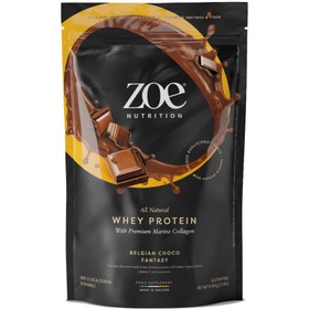 تصویر وی پروتئین کلاژن زو ناتریشن Zoe nutrition Whey Collagen 