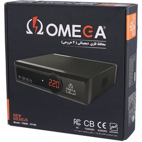 تصویر محافظ دیجیتال فلزی 4 خانه امگا مدل F6000 Omega F6000 model metal digital protector 4 houses