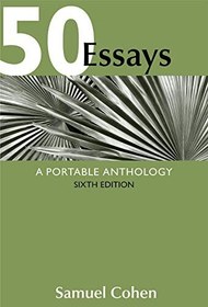 تصویر دانلود کتاب 50 Essays: A Portable Anthology ویرایش 6 کتاب انگلیسی 50 مقاله: گلچین قابل حمل ویرایش 6