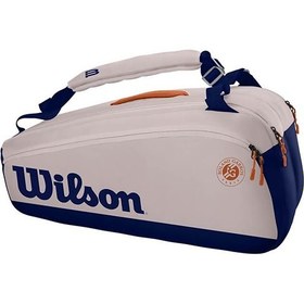 تصویر ساک تنیس ویلسون مدل Wilson Roland Garros Premium 9 Pack 2021 (9 راکته) ا ساک ویلسون رولند گروس پریمیوم ( 9 راکته ) ساک ویلسون رولند گروس پریمیوم ( 9 راکته )