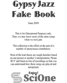 تصویر دانلود کتاب Gypsy Jazz Fakebook - کتاب جعلی جیپسی جاز 