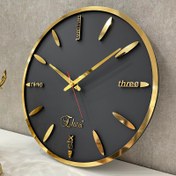 تصویر ساعت دیواری چوبی اِلِنسی مدل SD132 