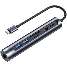 تصویر آداپتور هاب چند منظوره جویروم مدل S-H111 