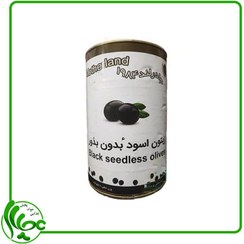 تصویر زیتون سیاه بی هسته مادرلند 4 کیلوگرم 