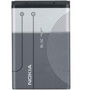 تصویر باتری نوکیا مدل BL-5C ظرفیت ۱۰۲۰ میلی آمپر (اصل) Nokia battery model BL-5C, capacity 1020 mAh